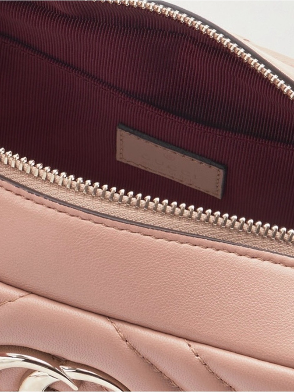 GUCCI Marmont small GG logo quilted leather camera bag - Picture 9 of 9